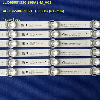 LED-Baggrundsbelysning strip 8 lampe Til TCL-65