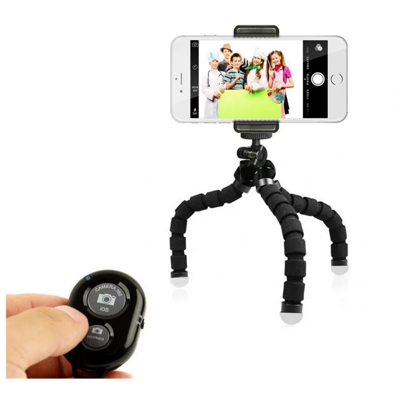 Rabat Fleksibel Mini Til Kamera Tilbehør Stativ Selfie Til Til Samsung For Xiaomi Go Pro 9.25 Butik \ www.superkryds.dk
