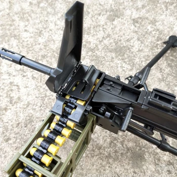 1/6 4D Våben Blok Legetøj OS MK19 Tungt maskingevær Launcher militære våben Model for 12 tommer Action Figur Sence DIY