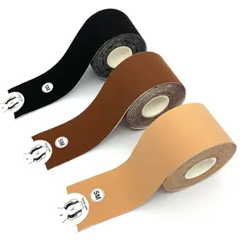 1 Rulle 2,5 m/5m Instant brystløft Boob Usynlig Tape Push Up Stærk Støtte DIY Klistermærker til Silikone Sut Dække Bra