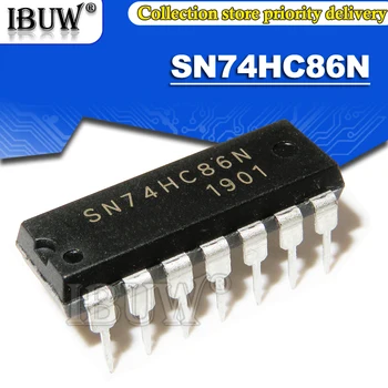 100PCS SN74HC86N DIP14 SN74HC86 74HC86N 74HC86 DIP IC-Integreret