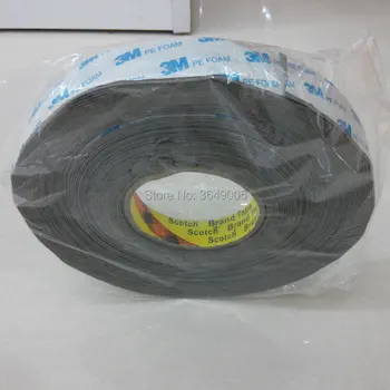10mm x 30m /Roll ,3M PE foam 1.1mm thick Gray foam tape 3M 1600TG