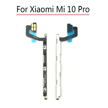 10stk/Masse，tænd Sluk Lydstyrke Side-Knappen Nede Flex Kabel Til Xiaomi Mi 10 Mi10 Pro 10T Reservedele