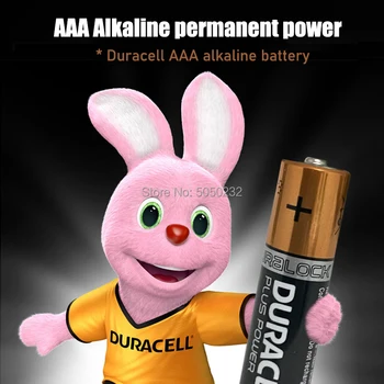 16PCS Oprindelige DURACELL 1,5 V Alkaliske AAA-LR03 Batteri Til El-tandbørste Toy Lommelygte Mus ur Tør Primære Batteri