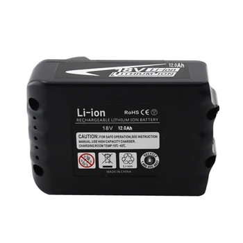18V 12000mAh 12.0 Ah RechargeableFor Makita elværktøj Batteri med LED Li-ion Udskiftning LXT BL1860B BL1860 BL1850