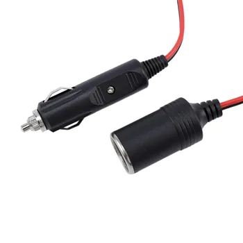 1M 12/24V Universal Bil Lighter Stik Plug Power Udvidelse Strømforsyning Adapter Udvide Kabel kobbertråd Bil Tilbehør