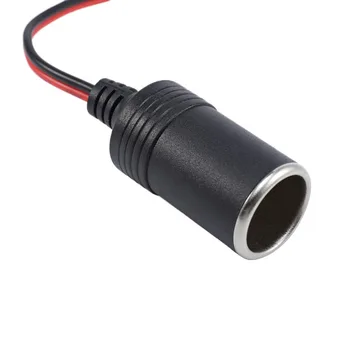 1M 12/24V Universal Bil Lighter Stik Plug Power Udvidelse Strømforsyning Adapter Udvide Kabel kobbertråd Bil Tilbehør