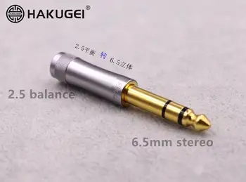 2,5 mm til 3,5 mm/4.4 mm/6.5 mm Adapter Stik