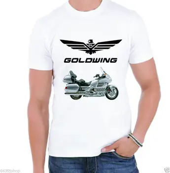 2019 Nye Sommer t-Shirt SØLV Japansk GOLDWING Motorcykel, KLASSISK VINTAGE-BIKER-ENTUSIAST T-SHIRT med Cool T-shirt