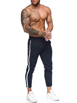 2020 Hot salg Træning, Jogging Bukser Mænd Stribet Sport Sweatpants korte casual lange bukser Mænd, Trænings-og Motionsløbere Bodybuilding Trouse