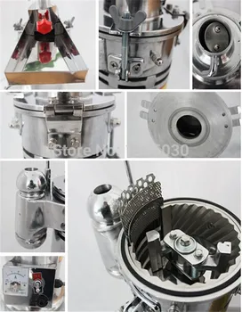 220v/50hz DF-15 Løbende Mill Urt Grinder Automatiske Hammer/Mlling Maskine/Pulverizer/Findele Maskine