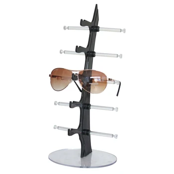 5 Par Briller Sol Briller, Skærm, Hylde Solbriller Plastik Ramme, Aftagelig Counter-Shop Display Viser Stå Indehaveren Rack EIG88