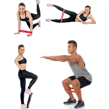 5PCS Modstand Bands Sæt Elastik Fitness-elastikker elastikker Til Tyggegummi Sæt Sport, Yoga Motion Fitness Gummi Træning Ny