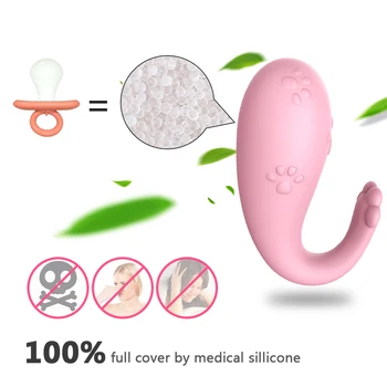 8 Frekvens Vibrator G-punktet, Klitoris Massage Silikone Trådløse APP Fjernbetjening Bluetooth Tilslut Monster Voksen Sex Legetøj til Kvinder