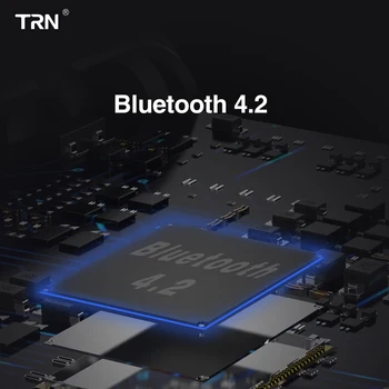 AK Nye TRN BT3S Trådløse Bluetooth-4.2 APT-X Kabel HIFI Hovedtelefon 2Pin/MMCX For Revonext QT5 TRN X6/IM2/V80/IM1 Tin T2 Yinyoo V2