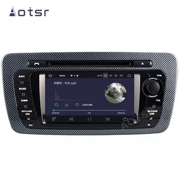 AOTSR 2 Din Autoradio Bil Radio Android 10 SEAT IBIZA 6J 2009 - 2013 det Centrale Multimedia-Afspiller, GPS-Navigation 2Din headunit