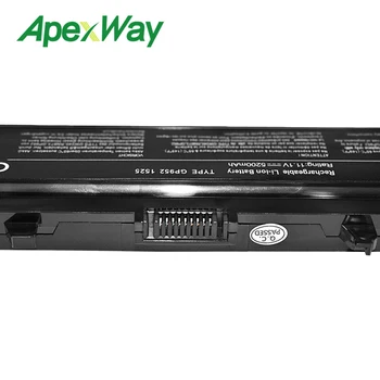 ApexWay Laptop Batteri Til Dell Inspiron 1525 1526 HP277 HP287 HP297 M911G GW241 GW240 1545 1546 C601H CR693 D608H GP952 GW252
