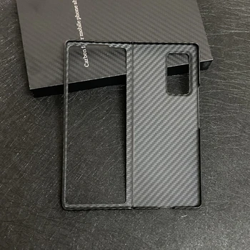 Aramid karbon fiber taske til samsung Galaxy Z Fold2 5G fold 2 klip tilbage cover carbon shell kofanger
