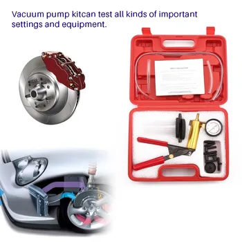 Bil Vakuum Pumpe Kit Pumpe Motorcykel Blødning Håndholdt Bremse Bleeder Tester Sæt Vakuum Pumpe Bil, Motorcykel Blødning Værktøjer