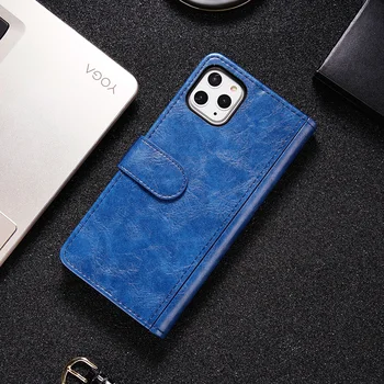 Business-Flip Case Til Xiaomi 8 9 SE 5 6 Note10 CC9 9 Pro 5G A1 A2 A3 Lite MIX2S MIX3 bagcoveret Xiaomi Pocophone F1 Telefonen Sag