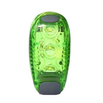 Bærbare Multifunktion Sikkerhed Alarmerende Lampe LED lyser Sikkerhed Klip på Kører, Jogging Nat bike Cykel baglygte 1Pc