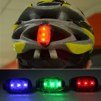 Bærbare Multifunktion Sikkerhed Alarmerende Lampe LED lyser Sikkerhed Klip på Kører, Jogging Nat bike Cykel baglygte 1Pc