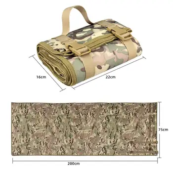 Camouflage Camping Mat Multi-Funktion Offentlig, Non-slip Camp Picnic Mat Militære Camo Jagt Skydning Mat