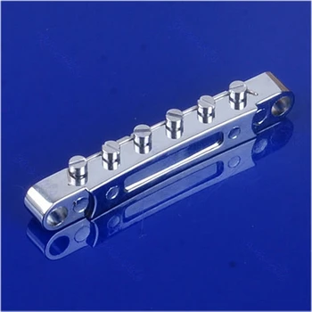 Chrome Guitar Bro Tune-O-matic Tailpiece Hale For LP-Style Sæt Nye