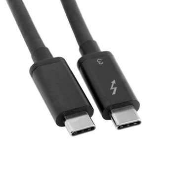 CY 2m Thunderbolt 3 USB-C USB-3.1 Mand til Thunderbolt3 Mandlige 40Gbps Kabel til PC & Bærbar