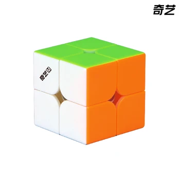 D-FantiX Qiyi MS Magnetiske 2×2 Speed Cube Opgraderet Version qiyi 2×2×2 Magic Cube Magneter Legetøj til Børn Voksne