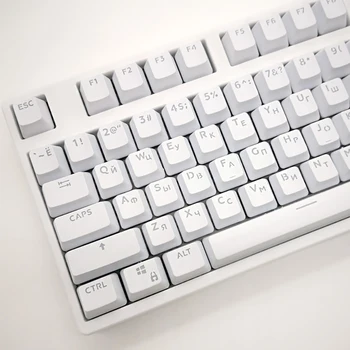 Dansk russisk Tosprogede Keycap koreansk-engelsk Tosproget Mekanisk Keycap Mekanisk Tastatur Keycap for Mekanisk Tastatur