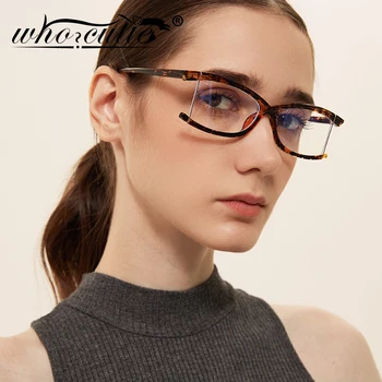 DER CUTIE Anti Blå Lys Blokering Briller Ramme Kvinder Mænd 2020 Mode Optisk Klar Linse Computer-Briller Falske Briller S360