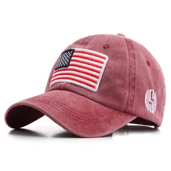 Doit 2020 vasket bomuld baseball-cap, hat til kvinder, mænd, mødre far hat Amerikanske flag udendørs sport snapback caps
