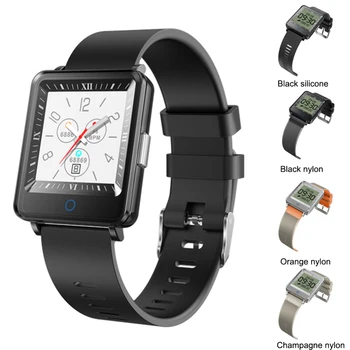 Dual Screen Smart Armbånd med Hjerte-Rate Monitor Mænd Ser IP67 Vandtæt Fitness Tracker Wrisatband Smart Ur