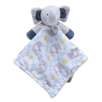 Dukker Baby Legetøj PP Bomuld Plys Komfort Håndklæde Baby Food Grade Varm Elefant Formilde Dukke hånddukke Baby Legetøj