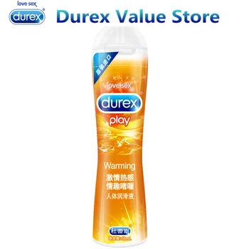 Durex play Smøremiddel Gel varm følelse Smøring Anal Lubrificant Vaginal Onani Fløde, Vand-opløselige Sex Spiselig Glidecreme