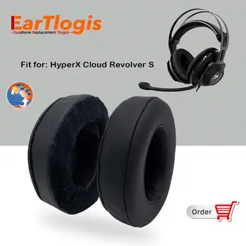 EarTlogis Udskiftning Ear-Pads for HyperX Cloud Revolver S Headset Dele Earmuff Dække Pude Kopper Pude