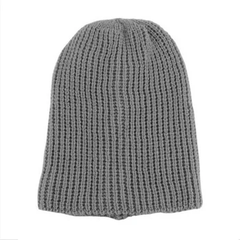 Elastiske Strikkede Sweater Hat Unisex Street Dance Hat Hip hop Casual Hat Efterår og Vinter Bløde Komfort Nye Mode, Street Varmt