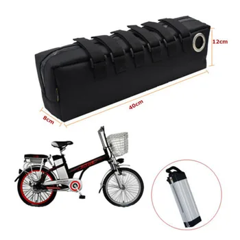 Elektrisk Cykel Batteri Taske Tilfælde cykelparkering Beskyttelse Vandtæt 40x12x 8cm eBike Tilbehør 43x14x9cm Elektrisk Cykel Taske