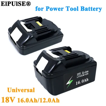ElPUlSE 18V 16.0 Ah 12.0 Ah Genopladeligt Lithium-ion-Batteri til Makita 18v el-Værktøj batterier BL1830 BL1850 BL1820 BL1860