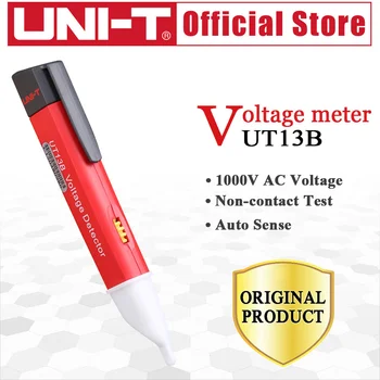 ENHED UT13B AC Spænding Detektorer Auto Sense Test Pen 50V-1000V Justerbar Følsomhed af Vibrationer Indikator