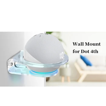 For Amazon Echo Dot 4 Audio Stand Speaker Væggen Stå Dot4 bordholder
