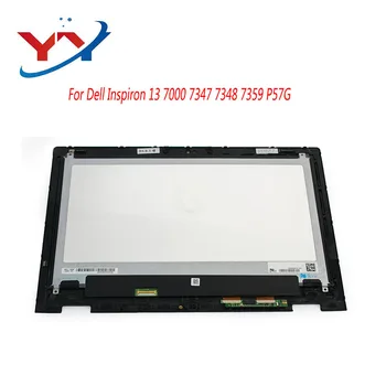 For Dell Inspiron 13 7000-serien 7347 7348 P57G Touch Screen Glas Digitizer Assembly+Ramme