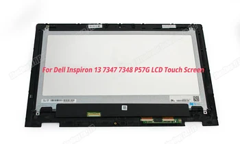 For Dell Inspiron 13 7000-serien 7347 7348 P57G Touch Screen Glas Digitizer Assembly+Ramme