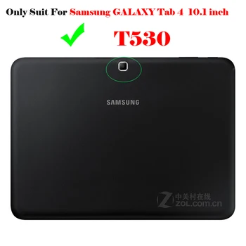 For Samsung Galaxy Tab 4 10.1 Bluetooth Tastatur Etui Til Galaxy Tab4 10.1 T530 Tablet Flip Læder Stå Dække +Stylus