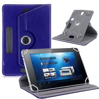 For Samsung Galaxy Tab 4 7.0 SM-T235/T231/T230 7 tommer Tablet Universal Book Cover Tilfældet Med Kamera Hul Gratis Fragt +Stylus