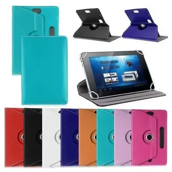 For Samsung Galaxy Tab 4 7.0 SM-T235/T231/T230 7 tommer Tablet Universal Book Cover Tilfældet Med Kamera Hul Gratis Fragt +Stylus