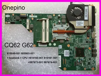 G62 G72 CQ62 615849-001 605903-001 + heatsink + CPU i stedet 610160-001 610161-001 597673-001 597674-001 kompatibel