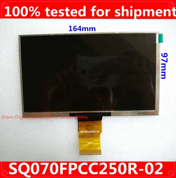 Gratis forsendelse 7inch lcd-skærm LCD-display SQ070FPCC250R-02 164x97mm for Changhong H702 3G 700CPNT-50Z-HD tablet