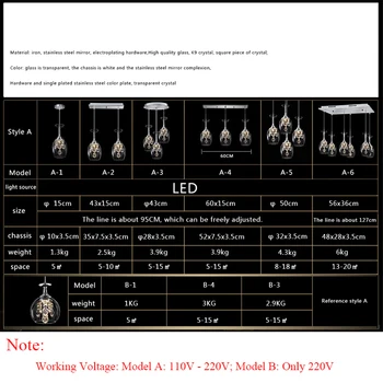 Gratis forsendelse Minimalistiske Smukke Vintage Flaske Vin LED Vedhæng Lys 110V 220V 1-6-Lys Vedhæng i Akryl Nuancer (Hvid)